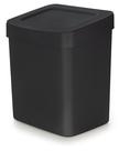 Lixeira 2,5l retangular preta neo