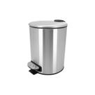 Lixeira 3 Litros Aço Inox Com Pedal Cesto Removível Mimo Lixeira 3 Litros Aço Inox Com Pedal Cesto Removível Mimo