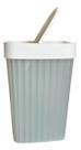 Lixeira 45l Com Tampa C/ Dispenser Saco De Lixo