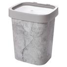 Lixeira 4,6 litros grafite Plasutil ref.13796
