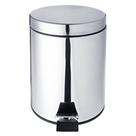 Lixeira 5l em aço inoxidavel com pedal e balde removivel - Faça & Resolva