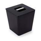 Lixeira 5l Quadrada Preta Neo Forma