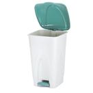 Lixeira 65lts com pedal injeplastec