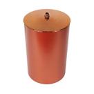Lixeira 8 Litros Cesto de Lixo Rose Gold com Tampa Cozinha Banheiro - AMZ