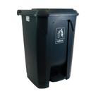 Lixeira 80,0l plas.c/ped.cz nobre Lixeira 80,0l plas.c/ped.cz nobre