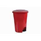 Lixeira Astra Ecologica Com Pedal 25 Lt Bordo/preta Lixeira Astra Ecologica Com Pedal 25 Lt Bordo/preta