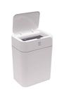 Lixeira Automática 12 Litros Abre Tampa Sozinha por Sensor de Movimento com Anel que Mantém Saco Escondido Para Banheiro, Lavabo, Cozinha, Escritório