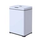 Lixeira Automática Inox Branco Retangular 40 Litros c/Sensor