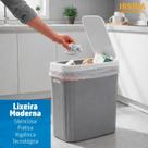 Lixeira Automática Inteligente 13 Litros Sensor Smart Design Moderno AntiOdor e à Prova dÁgua