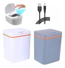 Lixeira Automática Inteligente Sensor Recarregável USB 12 litros