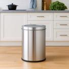 Lixeira Bacia Lixo Pia Cozinha Banheiro Casa Sujeira Saco Caixa Inox Cesto Cozinha Joga Balde Lixeira Bacia Lixo Pia Cozinha Banheiro Casa Sujeira Saco Caixa Inox Cesto Cozinha Joga Balde