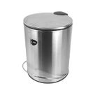 Lixeira Bali De Inox Com Pedal E Balde Removível 5 Litros