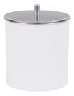 Lixeira Banheiro 5,4l Branca Plastico 28x20x23cm Manual