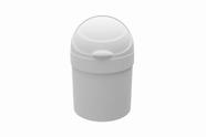 Lixeira basculante branco ct5 - 6l - astra