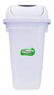Lixeira Basculante Cozinha Quintal 14 litros Branca Plasvale