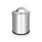 Lixeira Basculante Multiuso Inox - 3 litros
