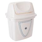Lixeira basculante para pia decorada 4,9 litros marmorizado Plasutil ref.6684