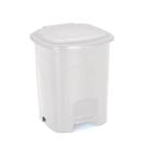 Lixeira Branca com Pedal 16L