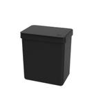 Lixeira Brinox Single 2,5L Preto - 17009/4008 Lixeira Brinox Single 2,5L Preto - 17009/4008
