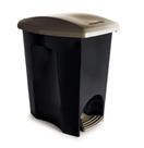Lixeira c/ pedal ecoblack 7l - plasutil