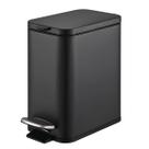 Lixeira C/ Pedal Frma 5L Carbono Preto Brinox 3064/103