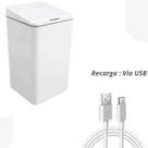 Lixeira C/ Sensor 9L Automática Inteligente Cozinha Banheiro