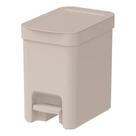 Lixeira Cesto de Lixo Com Pedal e Tampa Para Banheiro Cozinha Lavabo Escritório 6L Minimalista Compacta Prática - OU
