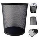Lixeira Cesto De Lixo Metal Balde Aramado Redondo Home Office 10 Litros Preto Lixeira Cesto De Lixo Metal Balde Aramado Redondo Home Office 10 Litros Preto
