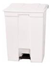 Lixeira coletor de pedal 30 litros branco bralimpia cp30br