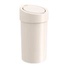 Lixeira Com Abertura Click Coza Press 9 Litros Light Gray