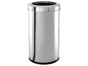 Lixeira com Aro Brinox Decorline 21,2 L - Ø 25 x 46 cm Aço Inox