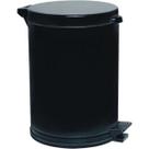 Lixeira com Pedal 10,5L Preta - Viel - Tecnolar