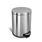 Lixeira Com Pedal 20 litros e Cesto Removível Higiênico Aço Inox
