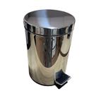Lixeira com Pedal 3 Litros Inox Escovado Balde Removível para Banheiro Cozinha Lixeira com Pedal 3 Litros Inox Escovado Balde Removível para Banheiro Cozinha