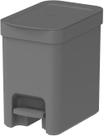 Lixeira Com Pedal 6 Litros Cozinha Banheiro Dual Trium Ou