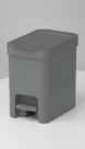 Lixeira com Pedal 6L Compacta Cozinha Banheiro