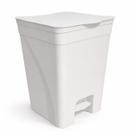 Lixeira com Pedal 7,5L Útil Plástico 100 Reciclado 26cm Banheiro Lavabo Escritório Cesto Compacto Resistente Lixeira com Pedal 7,5L Útil Plástico 100 Reciclado 26cm Banheiro Lavabo Escritório Cesto Compacto Resistente