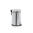 Lixeira Com Pedal E Balde Brinox Decorline 3 Litros Aço Inox