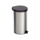Lixeira Com Pedal Em Aço Inox Com Acabamento Polido New 20 Litros - Tramontina 94538720