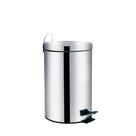 Lixeira com Pedal em Inox 12 litros Ágata Mor