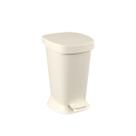 Lixeira com pedal new square 5LT cinza claro 10424/0468 Coza