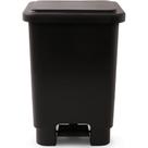 Lixeira com Pedal Preta de 100L