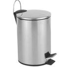 Lixeira com Pedal Shape Inox 5L Fratelli