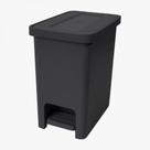 Lixeira com pedal texas 10,5l black dup