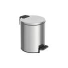Lixeira Com Pedal Tramontina Loop Aço Inox Polido 3 Litros