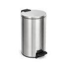 Lixeira Com Pedal Tramontina Loop Em Aco Inox 5L
