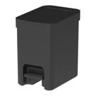 Lixeira com Pedal Trium 6L Preto OU Lixeira com Pedal Trium 6L Preto OU