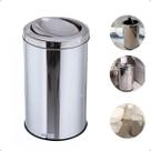 Lixeira Com Tampa Basculante Aço Inox 12 Litros Cesto Lixo Lixeira Com Tampa Basculante Aço Inox 12 Litros Cesto Lixo
