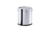 Lixeira com Tampa Basculante Brinox Decorline 5,4 L - Ø 18,5 x 20 cm Aço Inox