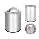 Lixeira com Tampa Basculante Multiuso Aço Inox 12 Litros Lixeira com Tampa Basculante Multiuso Aço Inox 12 Litros